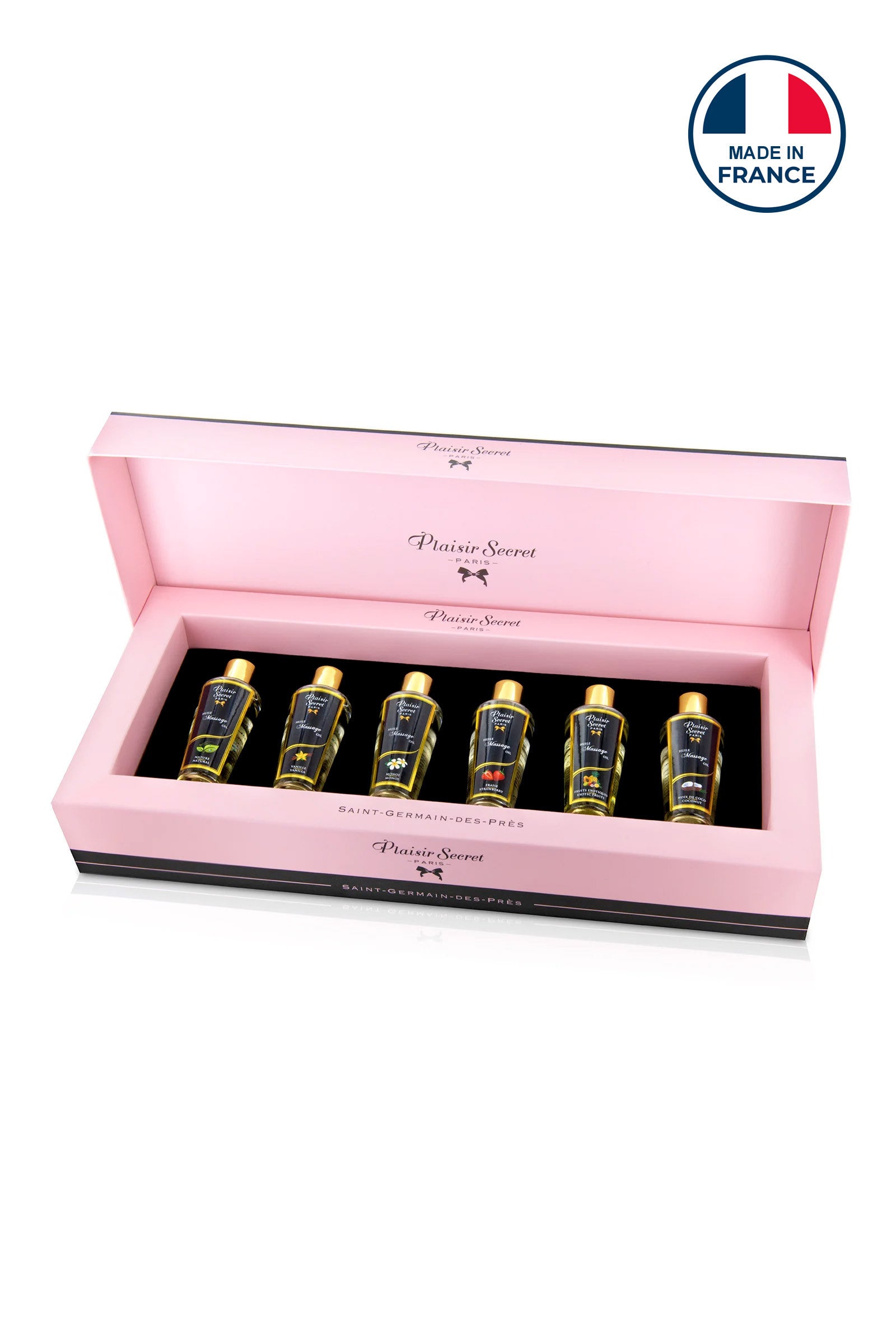 Coffret Plaisir secret 6 huiles