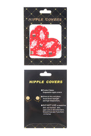 Cache-tétons Cœur Noël