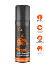Crème stimulante Piranha Power Cream - Orgie