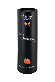 Huile de massage gourmande - Fraise