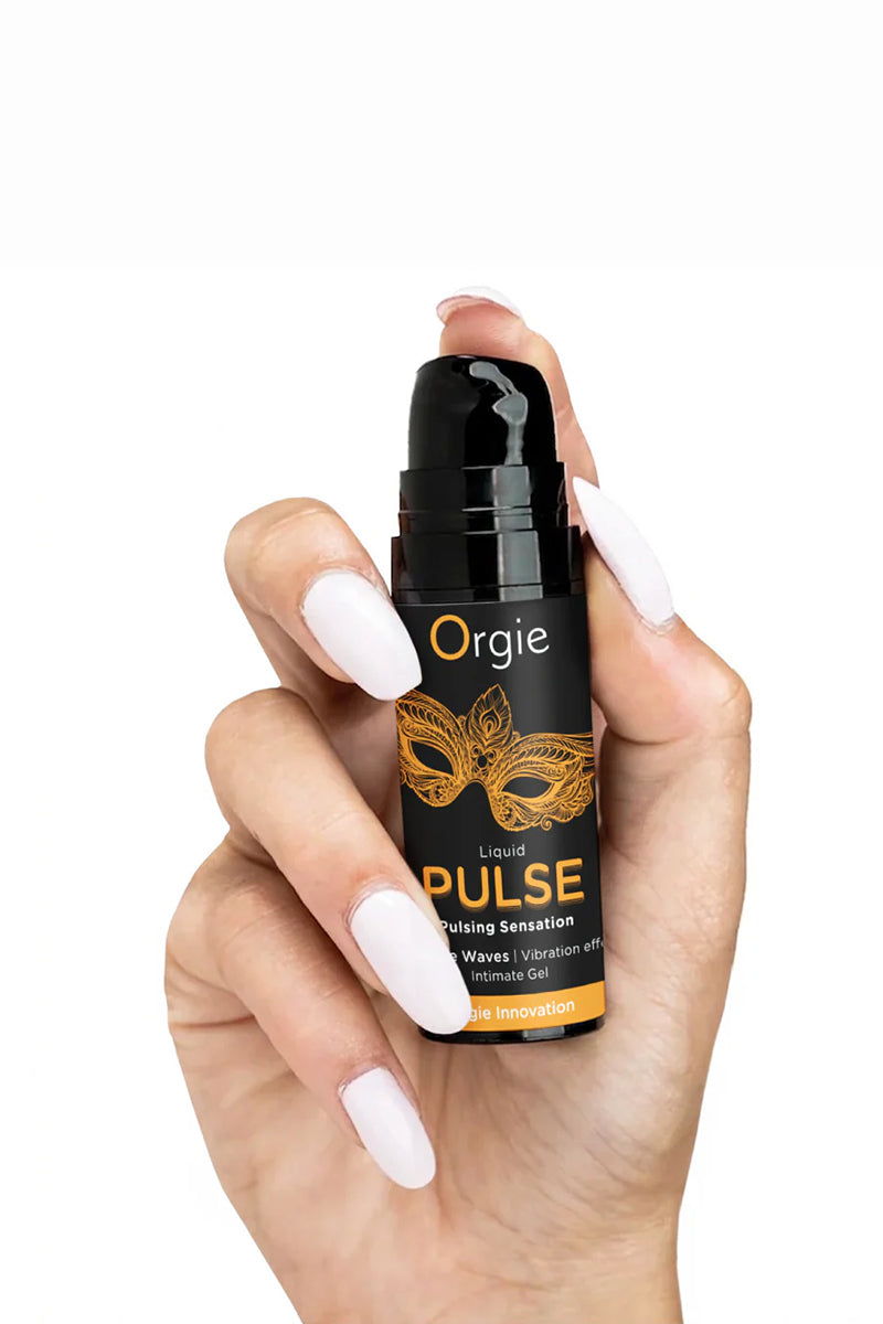 Gel stimulant embrassable Liquid Pulse - Orgie