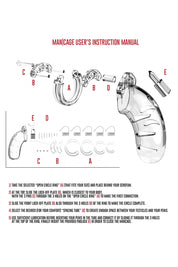 Cage de chasteté 14cm ManCage 06